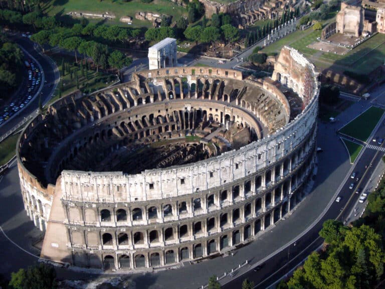 Colosseum Aerial Views - Colosseum Rome Tickets