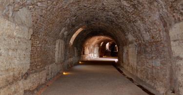Colosseum basement tunnel, Rome, Italy (2)