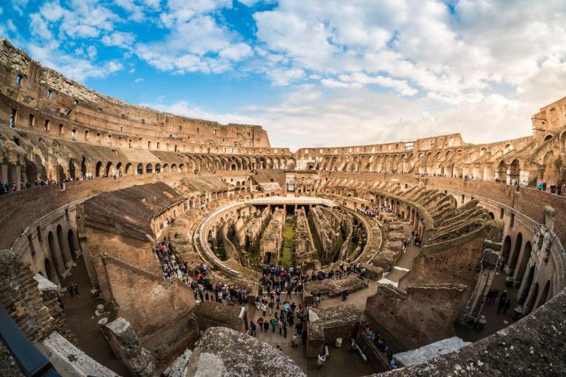 Panoramic Views of Colosseum