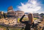 Panoramic views of Colosseum