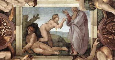 Creation of Eve - 1511-Michelangelo-Sistine Chapel