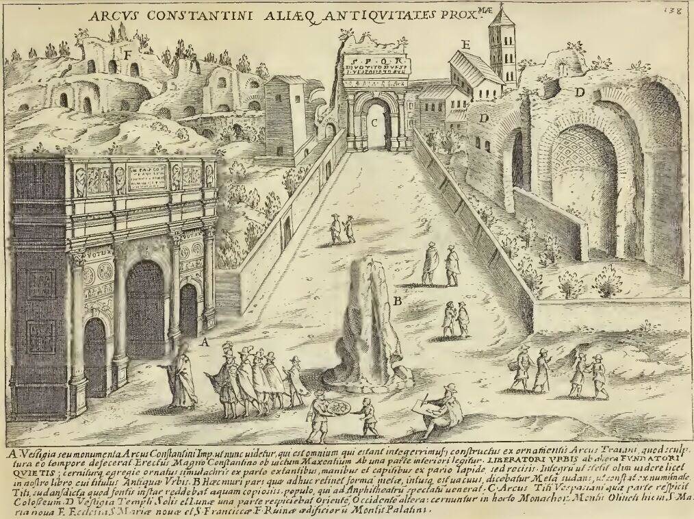 Meta Sudans illustration by Lafrery (1593)