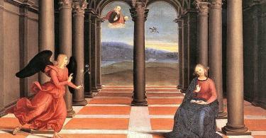 Raphael - The Annunciation - Art Gallery of Vatican