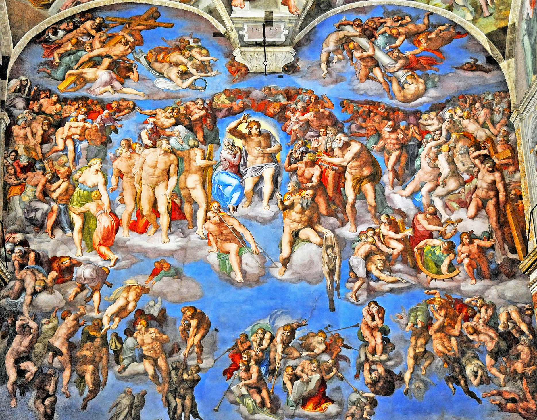 Sistine Chapel - Vatican Museums - Detail View