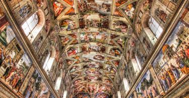 Sistine Chapel - Vatican Museums - Detail View (9)