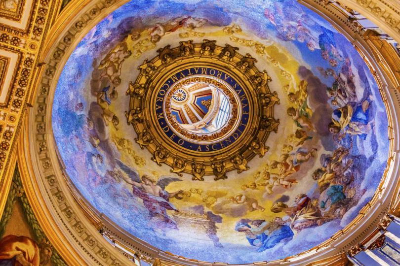 Small Dome Saint Peter's Basilica Vatican