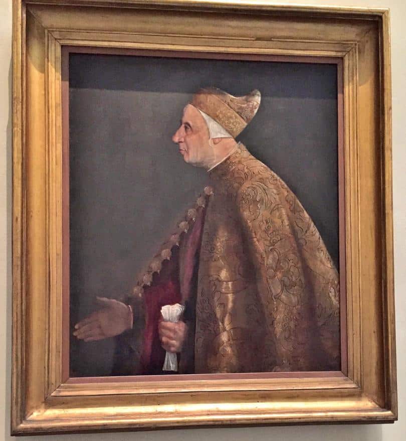 Titian - Portrait of Nicolo Marcello - Vatican Art Gallery