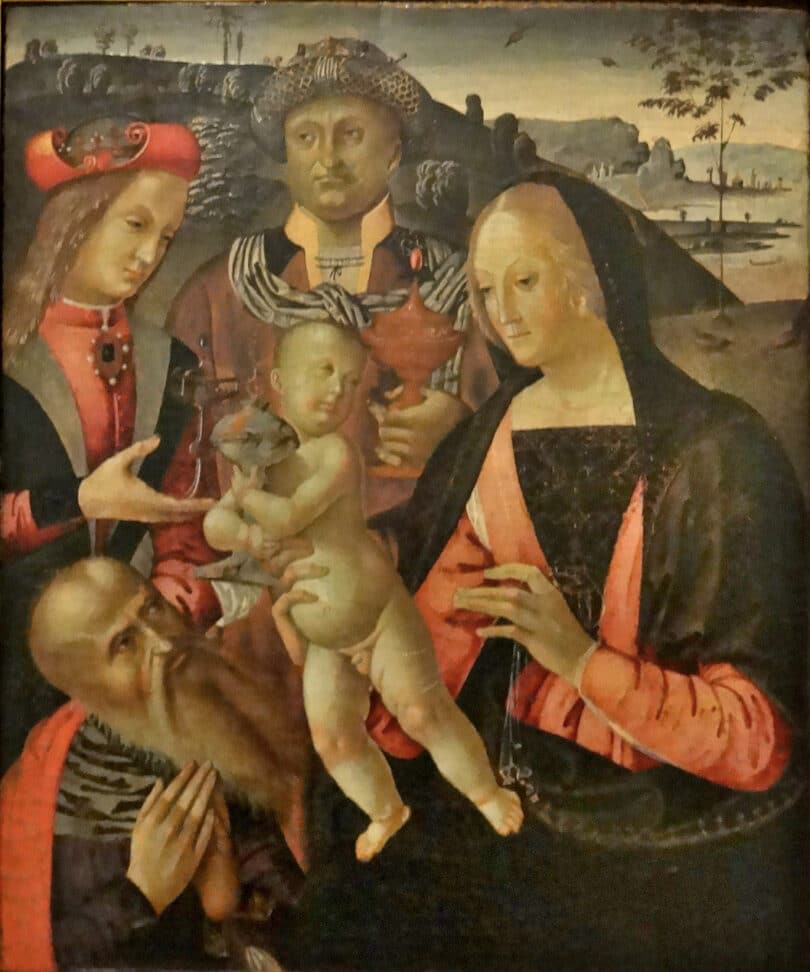 Vatican Art Gallery -Bernardino di Mariotto dello Stagno (c1478-1566) - Adoration of the Magi