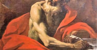 Vatican Art Gallery - Pier Francesco Mola - The penitent St. Jerome