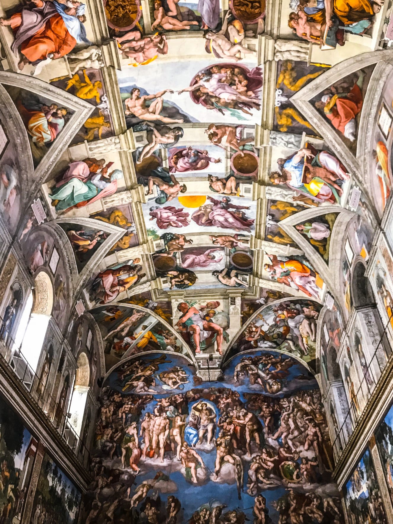 Last Judgment and Ceiling of the Sistine chapel