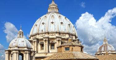 the dome of St. Peter