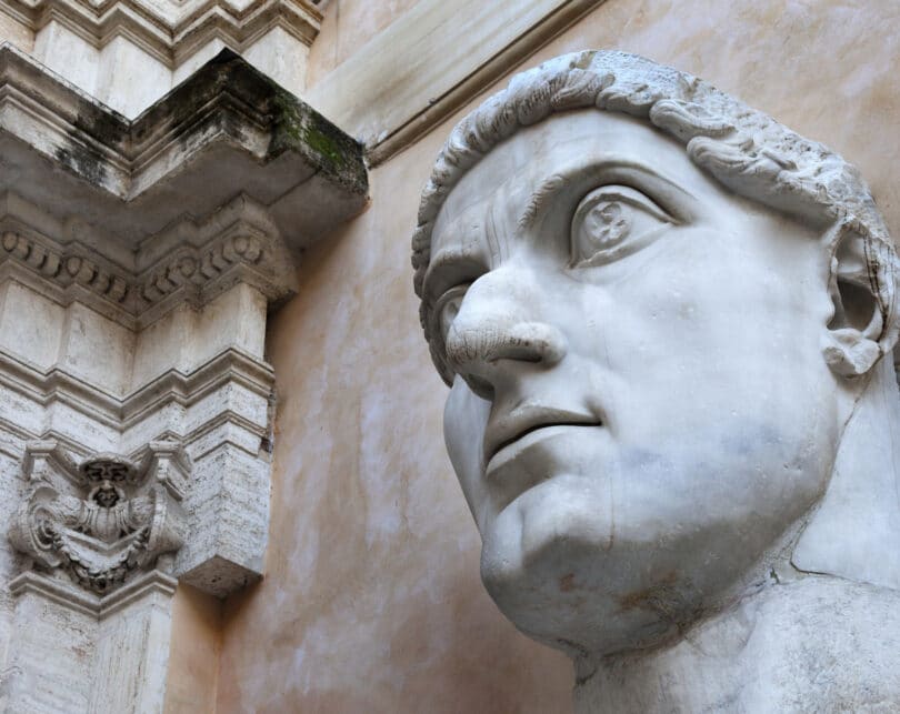 Constantine the Great Roman Emperor who made Christianity the Official Religion of Rome