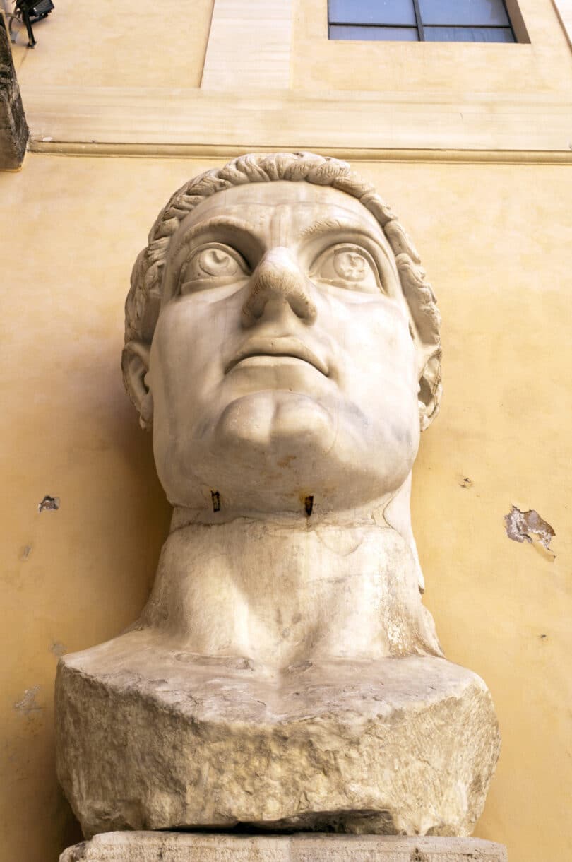 Constantine's Head - Capitoline Museums