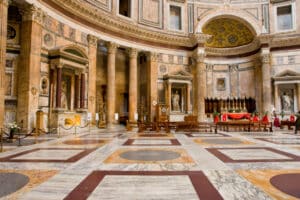 Inside pantheon