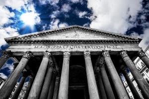 Pantheon Front Entrance