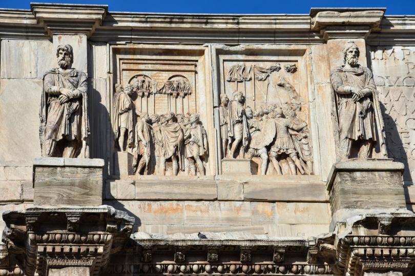 Relief of the Arch of Constantine.