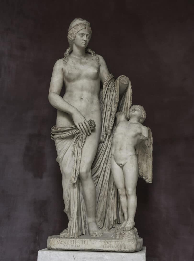 Statue of Venus with a boy, Capitoline Museums