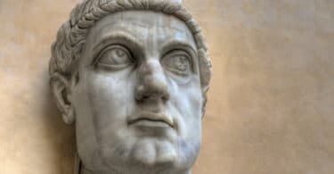 Statue of of the Roman Emperor Constantine