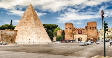 Pyramid of Cestius - Rome Tours