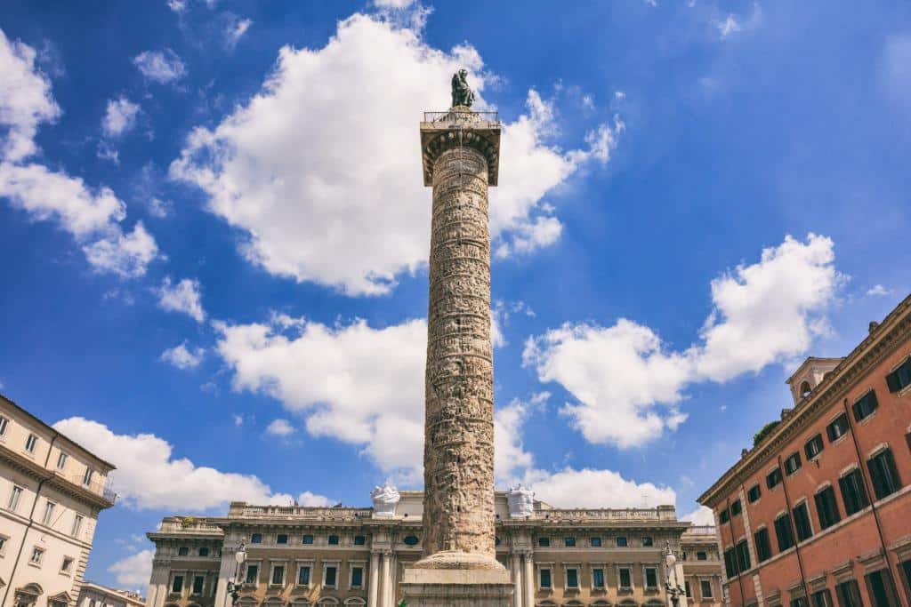 Column of Marcus Aurelius - Colosseum Rome Tickets