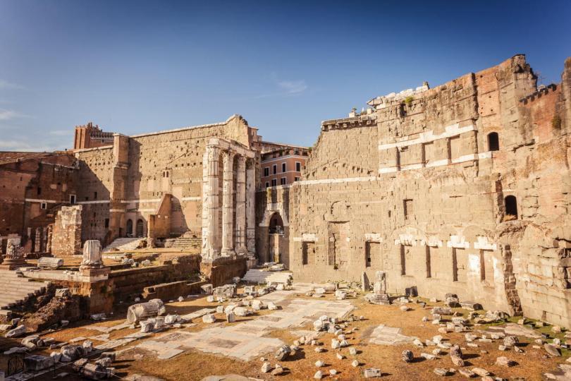 Forum of Augustus (Foro di Augusto), one of the Imperial forums of Rome.