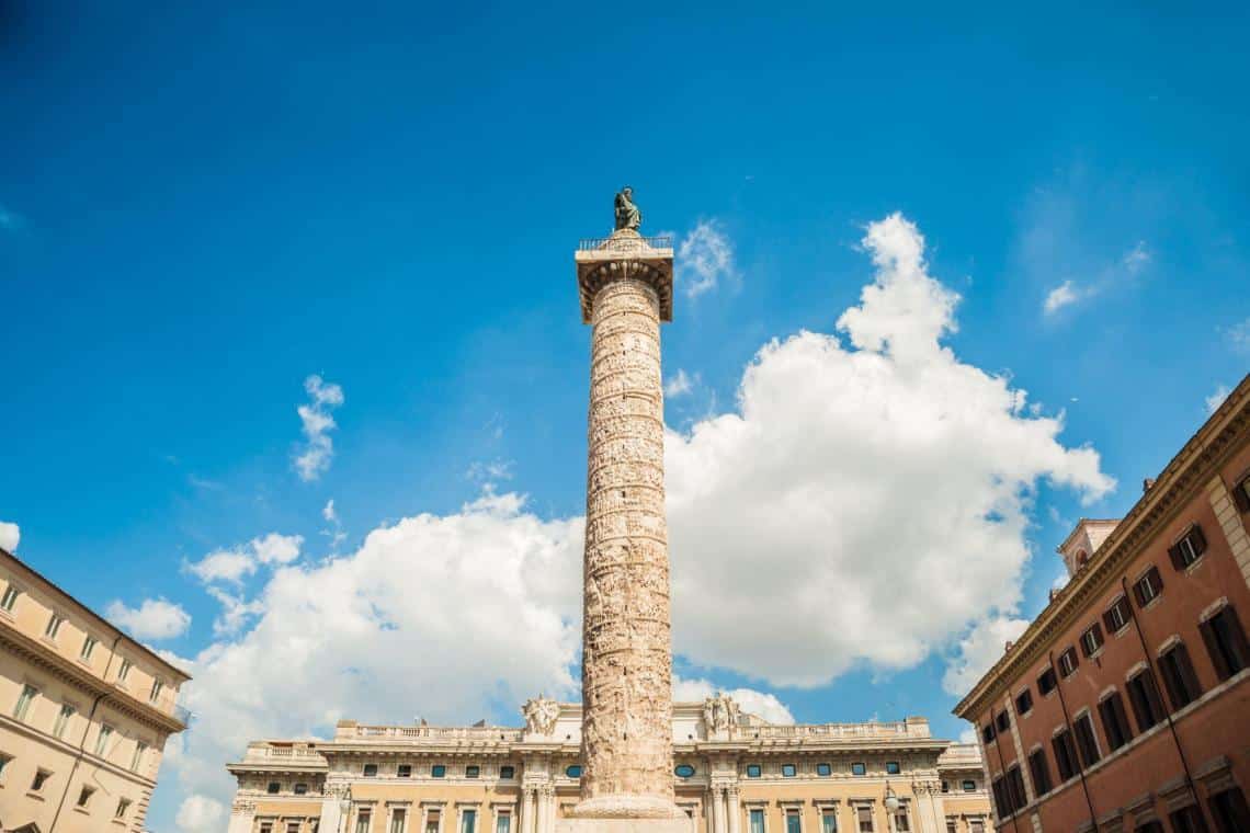 Column of Marcus Aurelius - Colosseum Rome Tickets