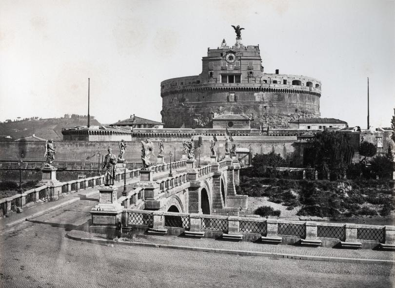 Pompeo Molins - Castel Sant' Angelo, ca 1860