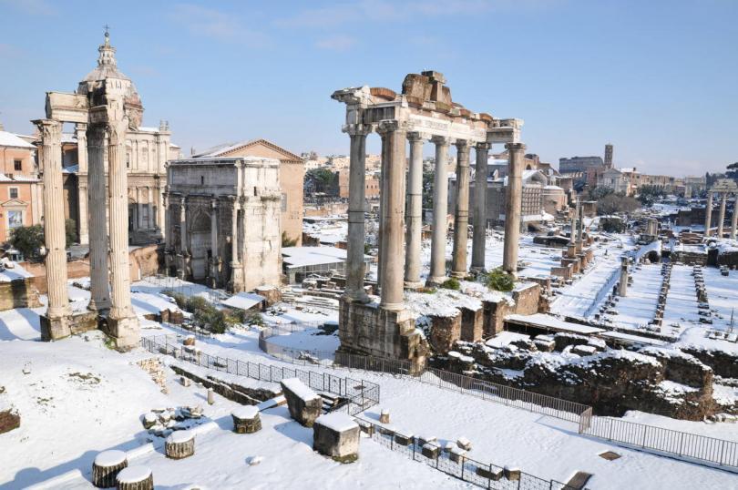 Temple of Saturn - Ancient Rome Tours