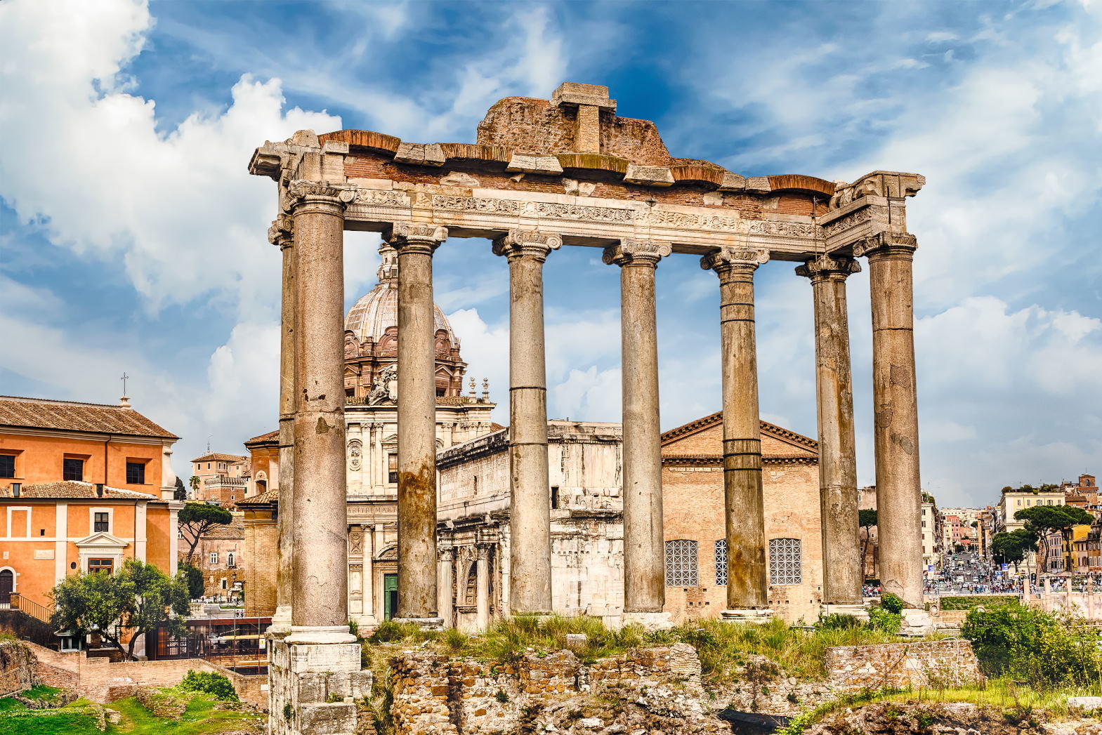 Temple of Saturn - Colosseum Rome Tickets