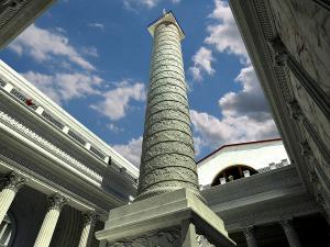 Trajan's Column - Reconstruction Sketch