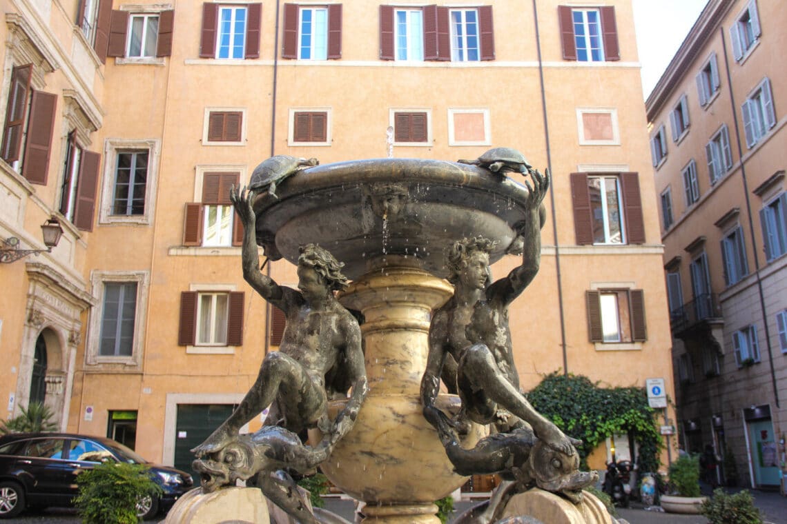 Tortoise Rome Fountain of the Tortoises - Colosseum Rome Tickets