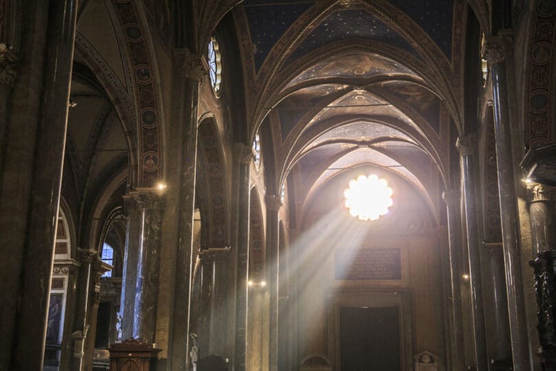 Interior of Santa Maria Sopra Minerva