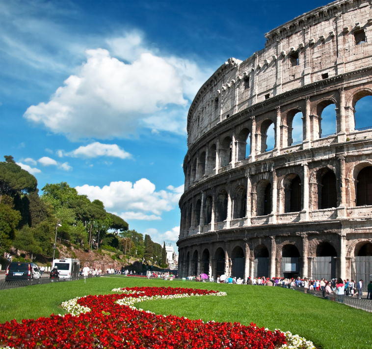 Colosseum & Roman Forum and Palatine Package - Colosseum Spring Time