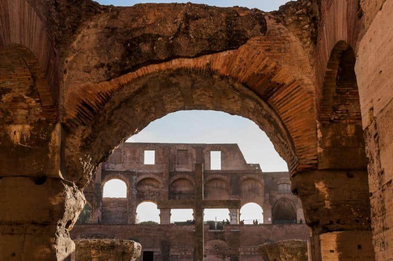 Colosseum & Roman Forum and Palatine Package-Cross of the Colosseum ( Coliseum, Colosseo ,also known as the Flavian Amphitheatre )