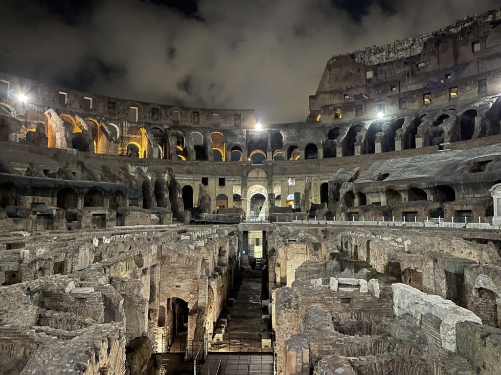 Colosseum Underground by Night Guided Tour (2 hours)