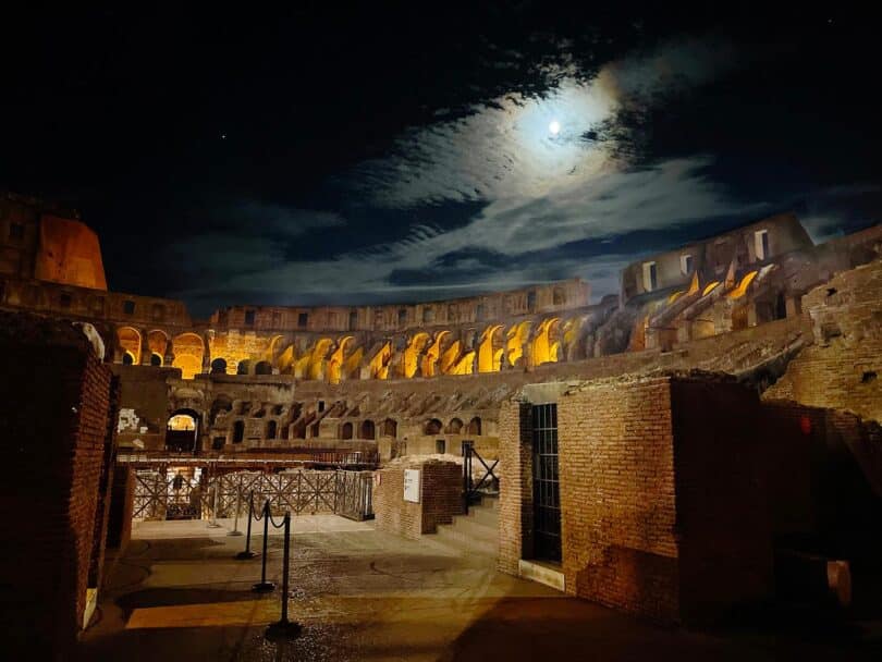 Colosseum Underground by Night Guided Tour (1.5 hours)