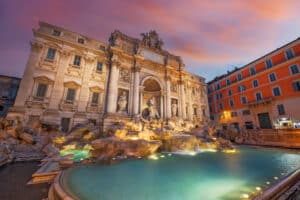 Piazzas of Eternal City: City Center Sunset Tour - Trevi Fountain