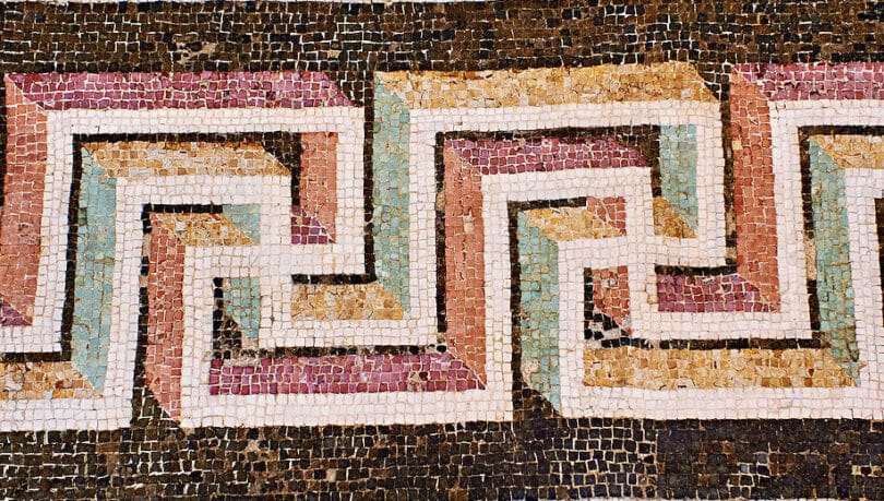 Roman Geometric mosaics-1