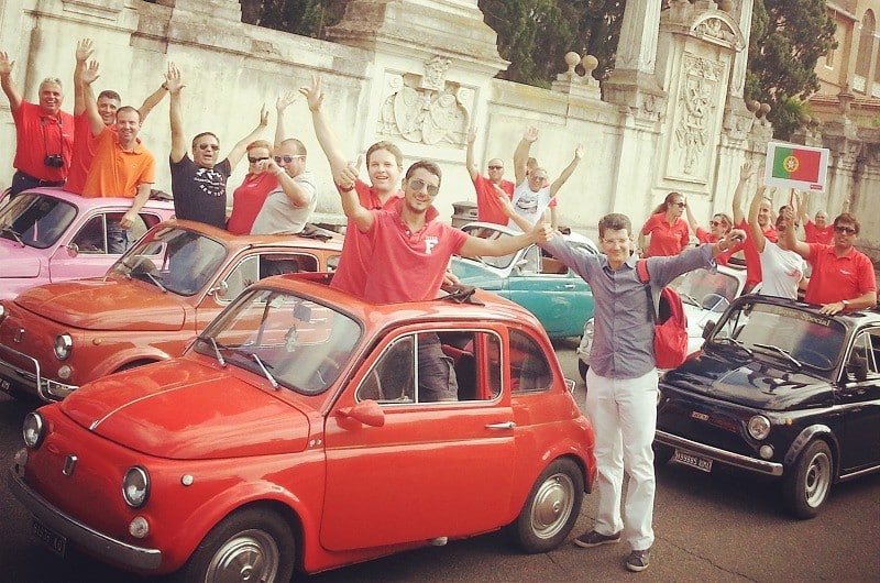 Rome Fiat 500 Driving Tour