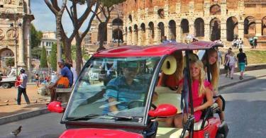 Rome with Golf Cart Private Guided Tour