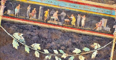 Wall decorations of the Villa Farnesia,National Roman Museum, Rome, Italy (13)
