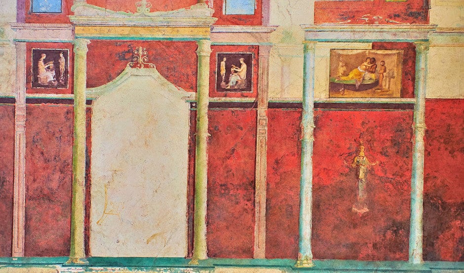 Wall decorations of the Villa Farnesia,National Roman Museum, Rome, Italy (7)