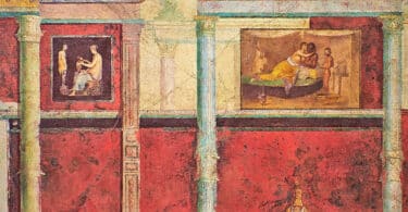 Wall decorations of the Villa Farnesia,National Roman Museum, Rome, Italy (8)