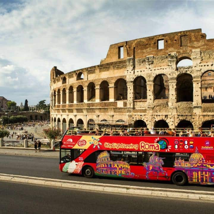 City Sightseeing Hop-on Hop-off Bus Rome