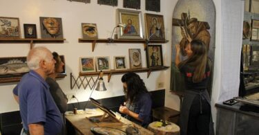 Mosaic Workshop in Rome