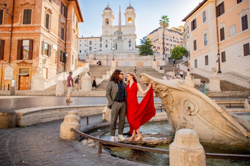 Photoshoot by the Spanish Steps