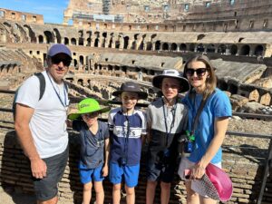 Private Family Walking Tour of the Colosseum