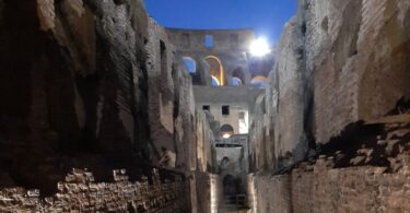 Colosseum Arena and Underground by Night Guided Tour (75 Min.)