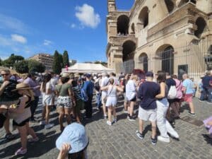 Colosseum Entrance Line