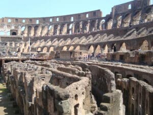 Colosseum and Underground chambers